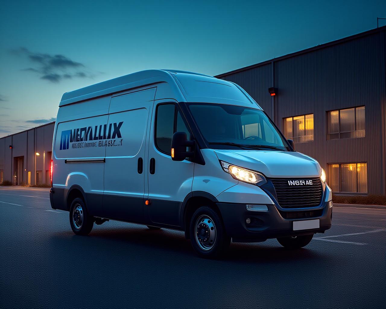 Metallix Surge emergency response van dispatched to an industrial site